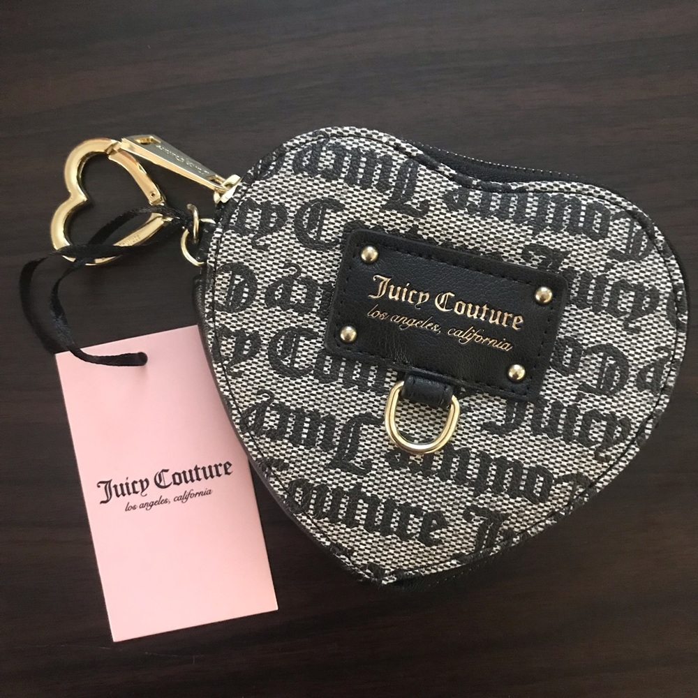 Heart shaped Juicy Couture Coin purse